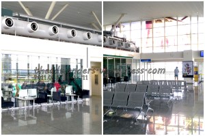 The two smoking lounges at opposite ends