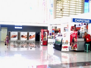 Massage center and food stalls