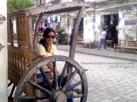 Making do for a real horse-drawn ride