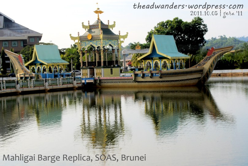 16th century mahligai barge