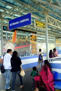 Heading to Arrival Hall