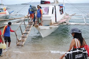 Ferry from Caticlan to Boracay Island