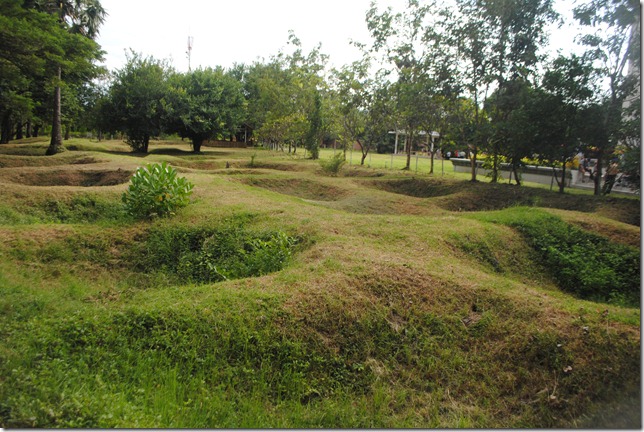 Mass graves at the Killing Fields