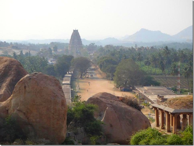 Towering Virupaksha Temple - Hampi