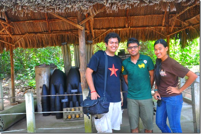 Backpacking SEA Vietnam Cu Chi Tunnels - After Crawling