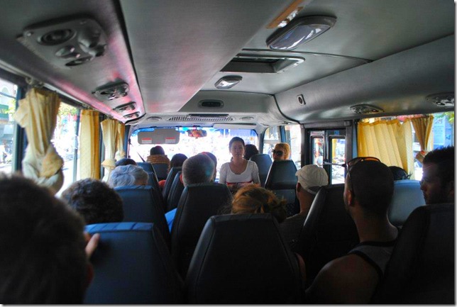 Backpacking SEA Vietnam Cu Chi Tunnels - The Tour Bus