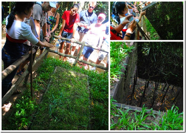 Backpacking SEA Vietnam Cu Chi Tunnels - Traps