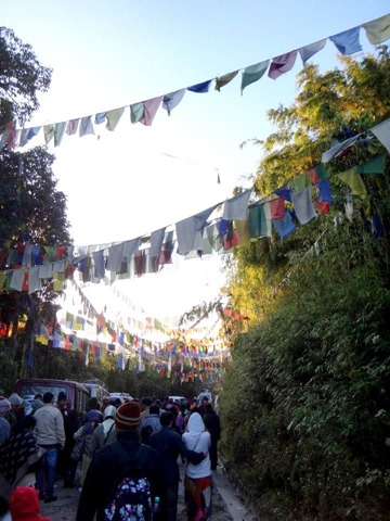 FotoFolio Darjeeling Tiger Hill Tibetan Buddhist Banderitas