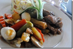 Day's Hotel Tagaytay - Chopsuey Yang Chow Fried Rice and Pork Adobo