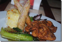 Day's Hotel Tagaytay - Dinner Lumpia and Bokchoy