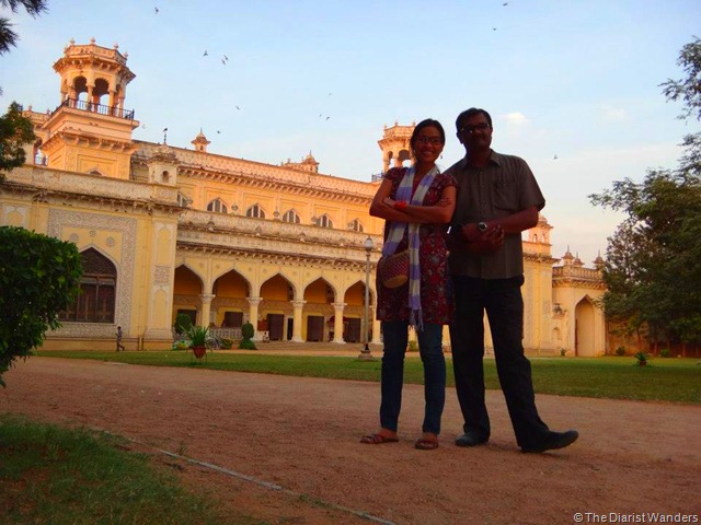 My 25th in Travel - December Chowmahallah Palace in Hyderabad