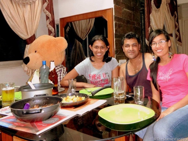 My 25th in Travel - June CouchSurfing with Rajie at Prasanna