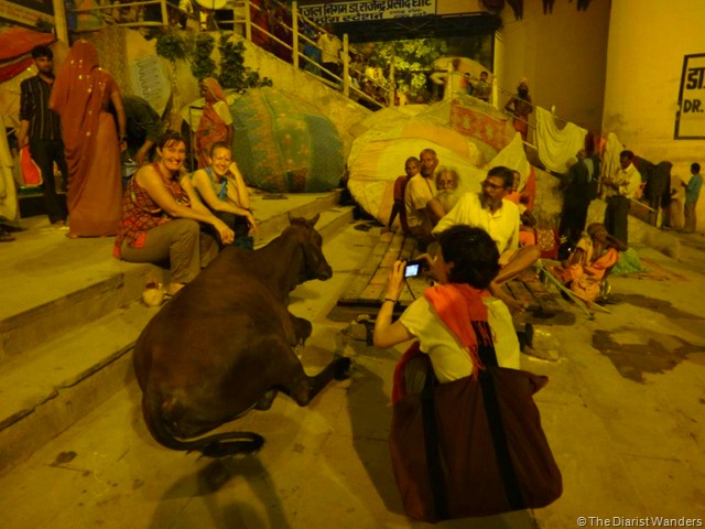 Varanasi Puja - Tourists and the Holy Cow