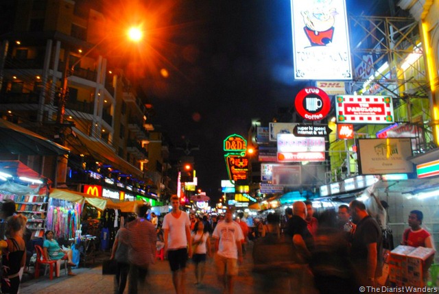 Backpacking SEA - Bangkok - Khao San at Night