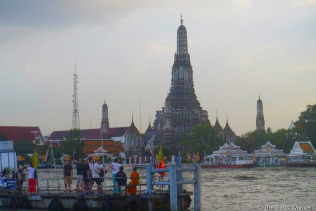 Backpacking SEA - Bangkok - Wat Arun by the Chao Phraya River