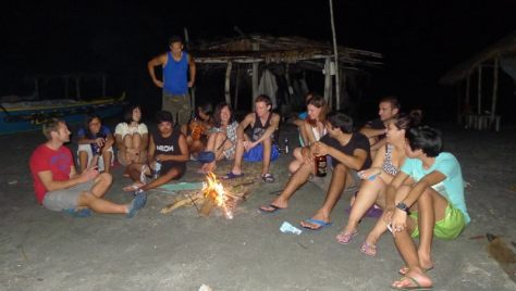Beach Bonfire Group orig
