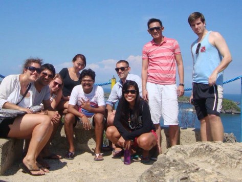 The 100 Islands Extravaganza Crew (top deck of Governor's Island)