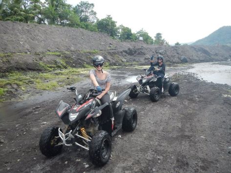 January - ATV Adventure along Mayon's lava path