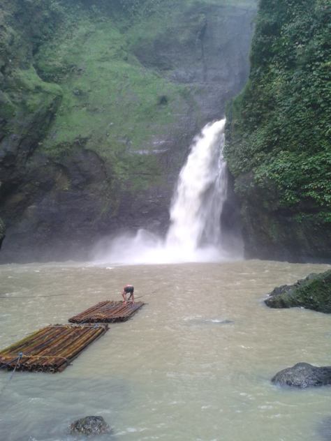 October - Pagsanjan Falls and the Bamboo Rafts