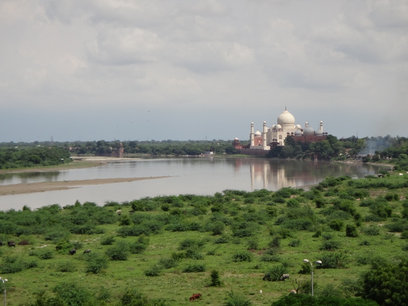 View from the Agra Fort