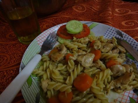 Chicken Pasta by Sue Mom for Breakfast