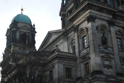 The Berlin Cathedral sports an intricately-detailed facade