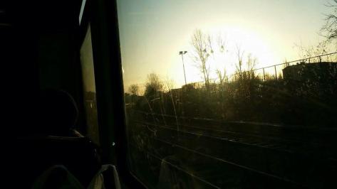 Fotofolio - morning view from the S Bahn